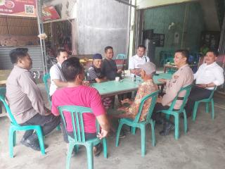 Menuju Pemilu Damai 2024, Polsek Keritang Giat Cooling Down System di Berbagai Kalangan Masyarakat